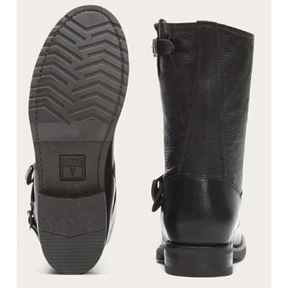 FRYE Veronica Short Black Size 10 NWT - Picture 3 of 4